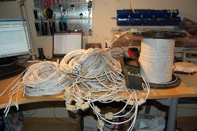 40 sensorer, 470m kabel.
