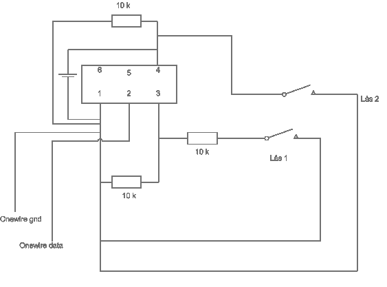Tänkt kopplingsschema