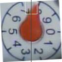 En av 40 &quot;debugbilder&quot; för att centrera croppen rakt över mätarna och placera den magiska ytan att räkna pixlar på