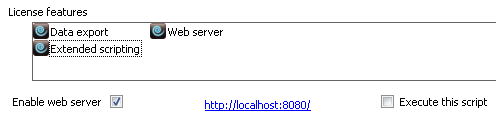Extended Scripting